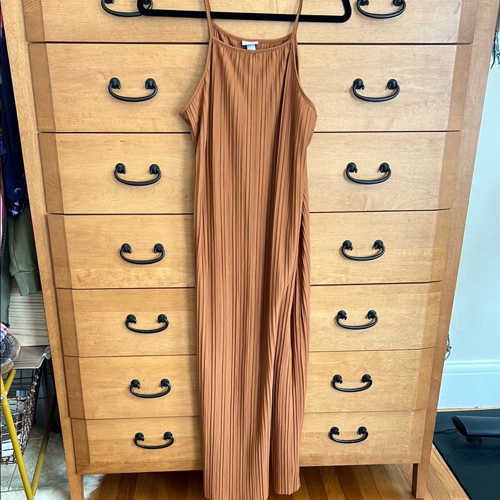 Tan Maxi Dress